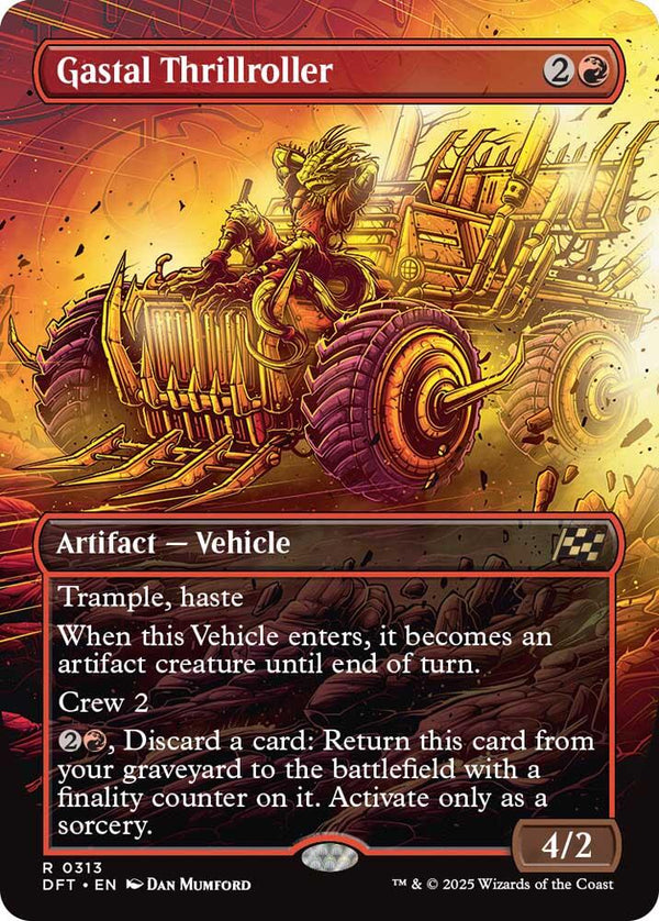 Gastal Thrillroller (Borderless) [DFT - 313] - Cartes Sportives Rive Sud