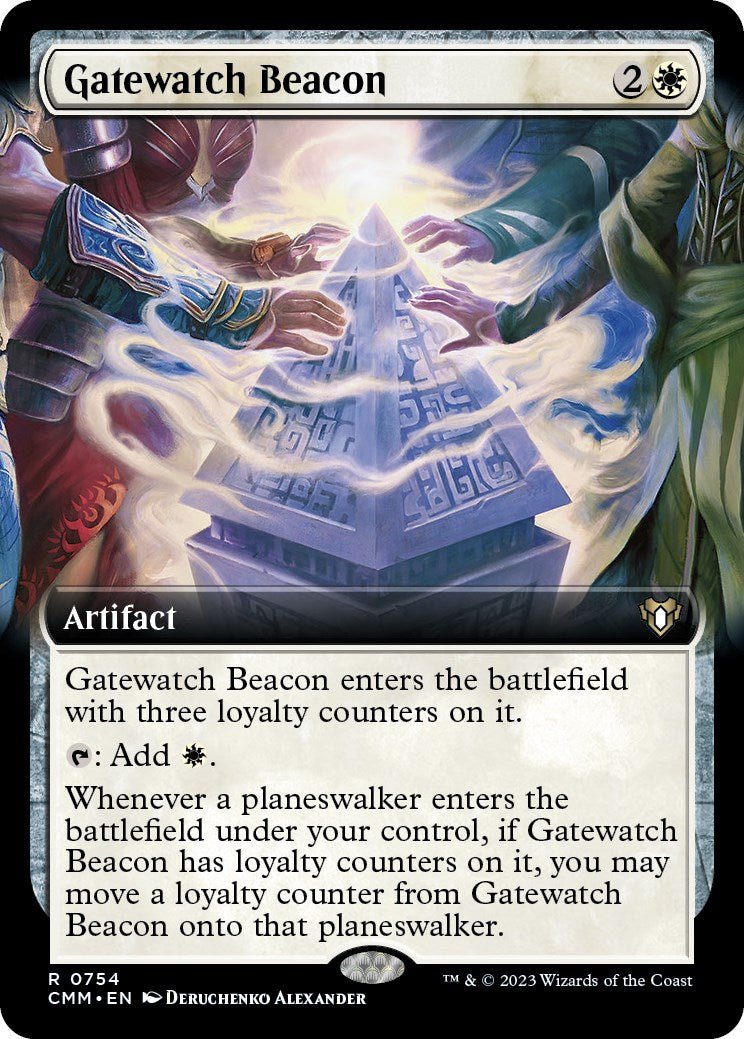 Gatewatch Beacon (Extended Art) [CMM - 754] - Cartes Sportives Rive Sud