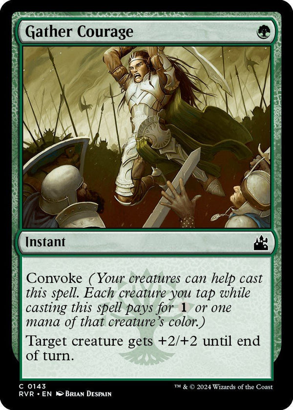 Gather Courage [RVR - 143] - Cartes Sportives Rive Sud