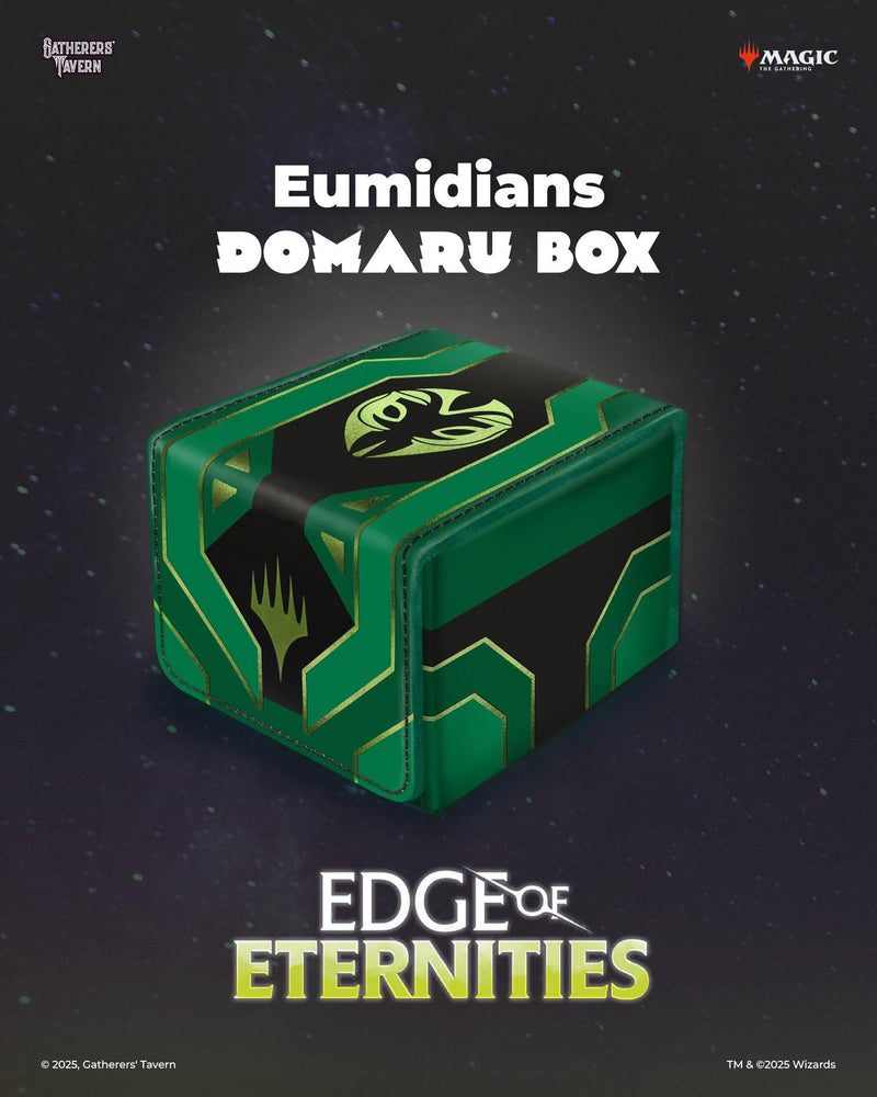 Gatherers Tavern Edge Of Eternities Premium Foil Domaru Box Eumidians - Cartes Sportives Rive Sud