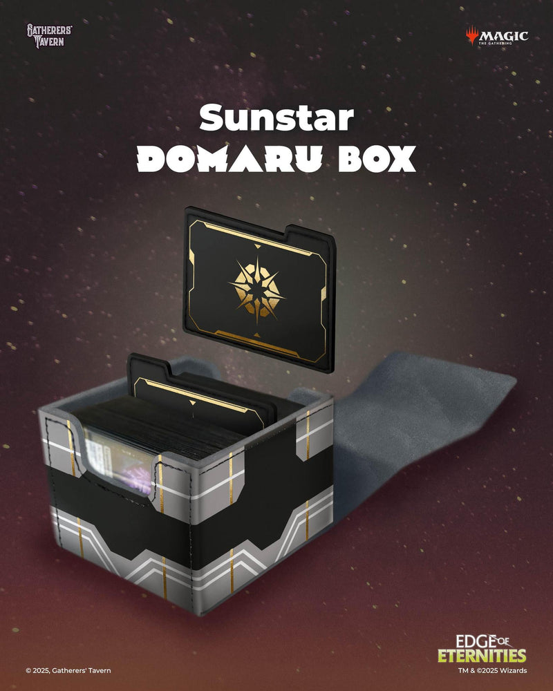 Gatherers Tavern Edge Of Eternities Premium Foil Domaru Box Sunstar - Cartes Sportives Rive Sud