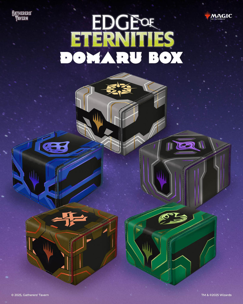 Gatherers Tavern Edge Of Eternities Premium Foil Domaru Box Sunstar - Cartes Sportives Rive Sud