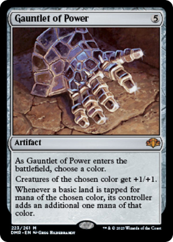 Gauntlet of Power [DMR - 223] - Cartes Sportives Rive Sud