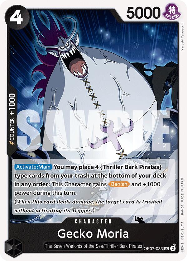 Gecko Moria (083) [OP07 - OP07 - 083] - Cartes Sportives Rive Sud