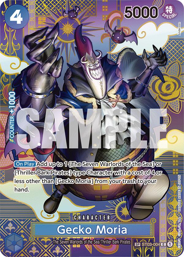 Gecko Moria (SP) [OP08 - ST03 - 004] - Cartes Sportives Rive Sud