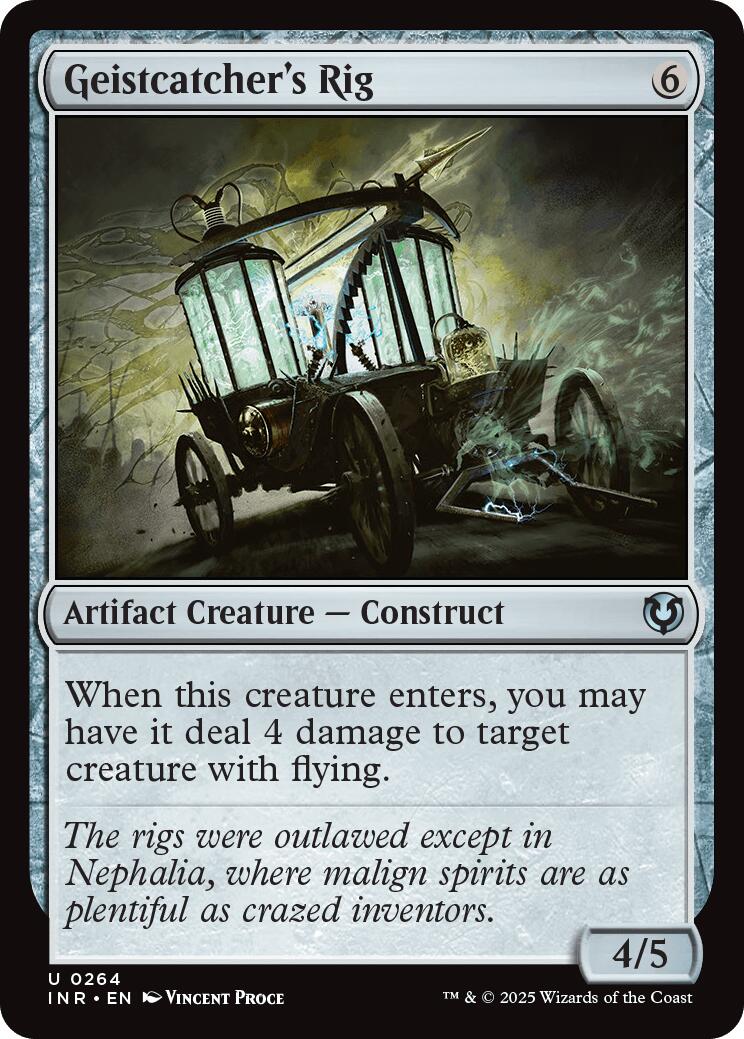 Geistcatcher's Rig [INR - 264] - Cartes Sportives Rive Sud
