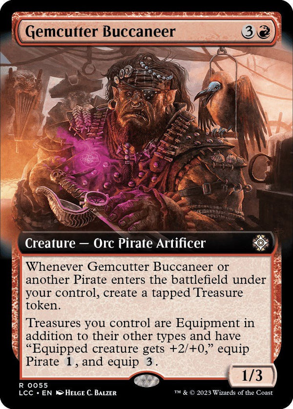 Gemcutter Buccaneer (Extended Art) [LCC - 55] - Cartes Sportives Rive Sud