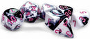 Gemini 7 - Die Set Black - White/Pink - Cartes Sportives Rive Sud