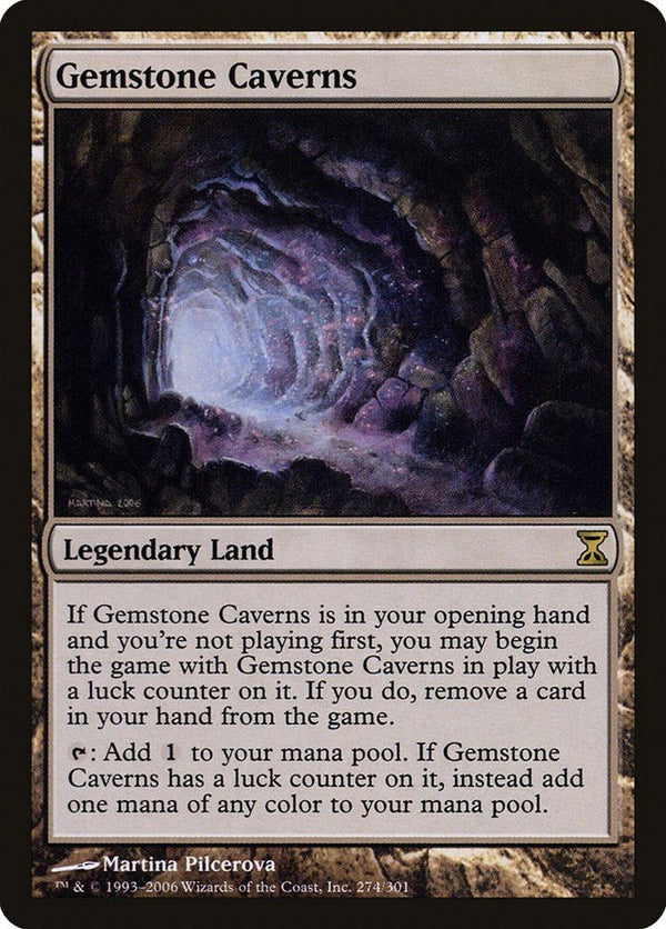 Gemstone Caverns [TSP - 274] - Cartes Sportives Rive Sud