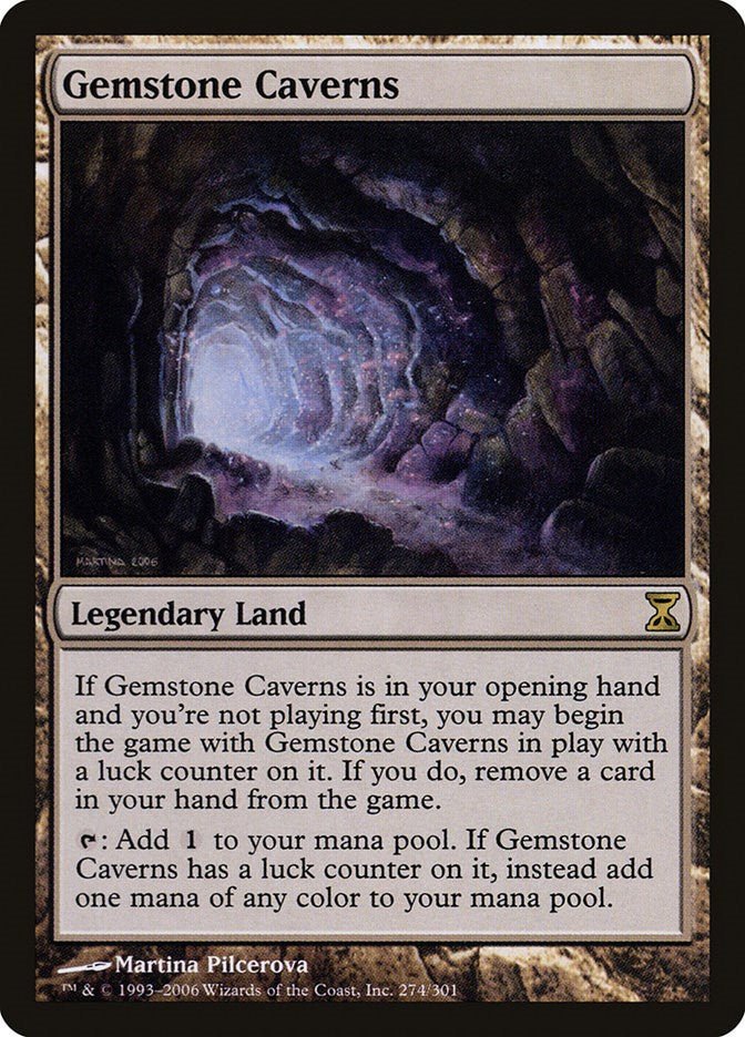 Gemstone Caverns [TSP - 274] - Cartes Sportives Rive Sud