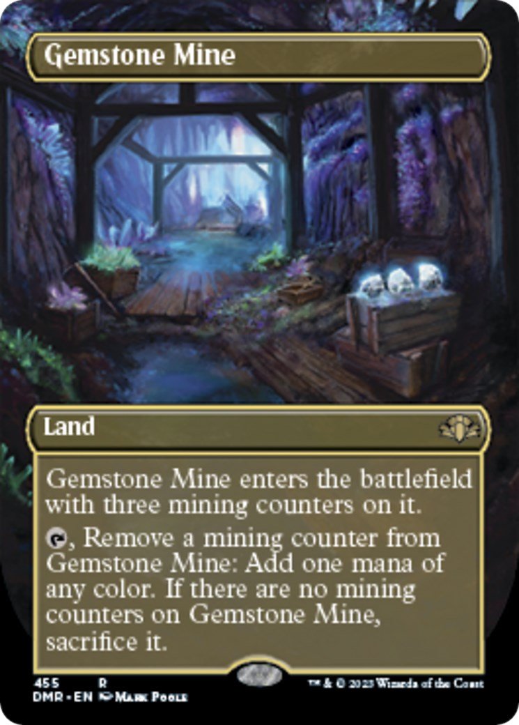 Gemstone Mine (Borderless) [DMR - 455] - Cartes Sportives Rive Sud
