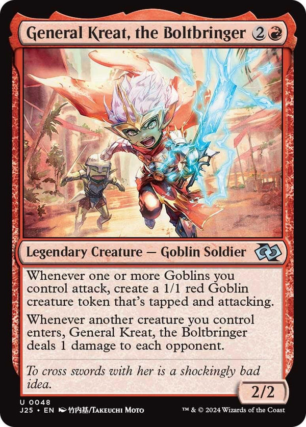 General Kreat, the Boltbringer (Anime) [J25 - 48] - Cartes Sportives Rive Sud