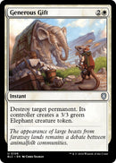 Generous Gift [BLC - 106] - Cartes Sportives Rive Sud