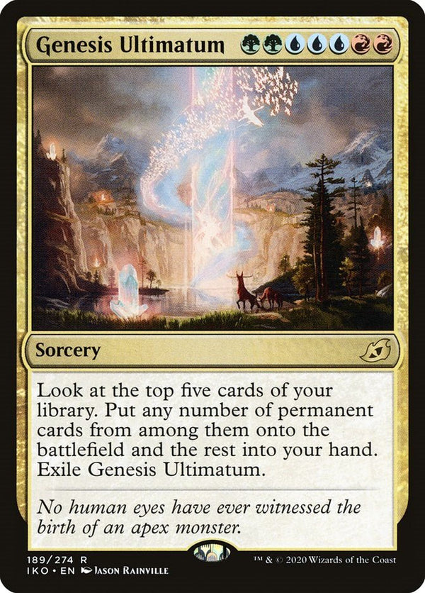 Genesis Ultimatum [IKO - 189] - Cartes Sportives Rive Sud