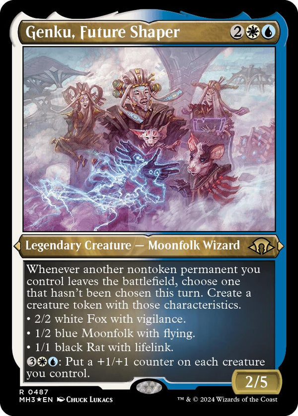 Genku, Future Shaper (Foil Etched) [MH3 - 487] - Cartes Sportives Rive Sud