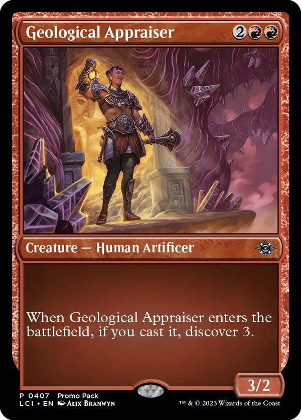 Geological Appraiser [PPLCI - 407] - Cartes Sportives Rive Sud