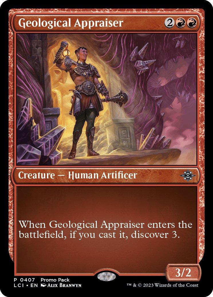Geological Appraiser [PPLCI - 407] - Cartes Sportives Rive Sud