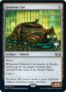 Getaway Car [PPSNC - 237] - Cartes Sportives Rive Sud