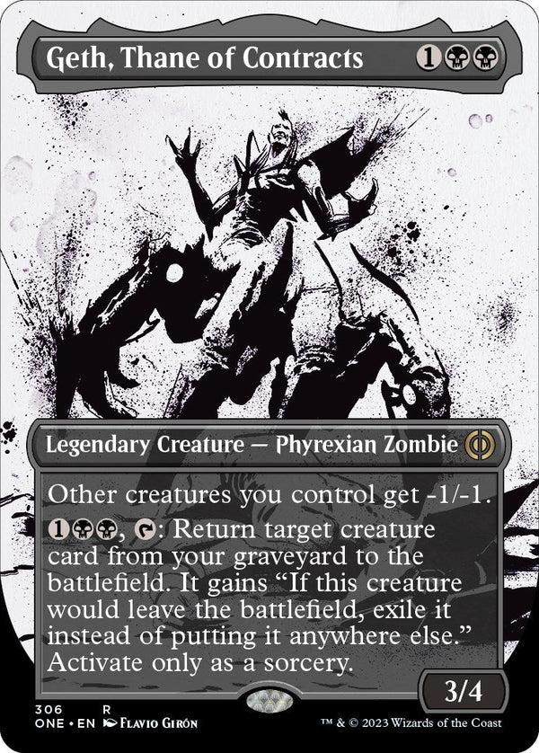 Geth, Thane of Contracts (Showcase) [ONE - 306] - Cartes Sportives Rive Sud