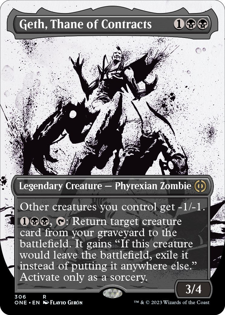 Geth, Thane of Contracts (Showcase) [ONE - 306] - Cartes Sportives Rive Sud
