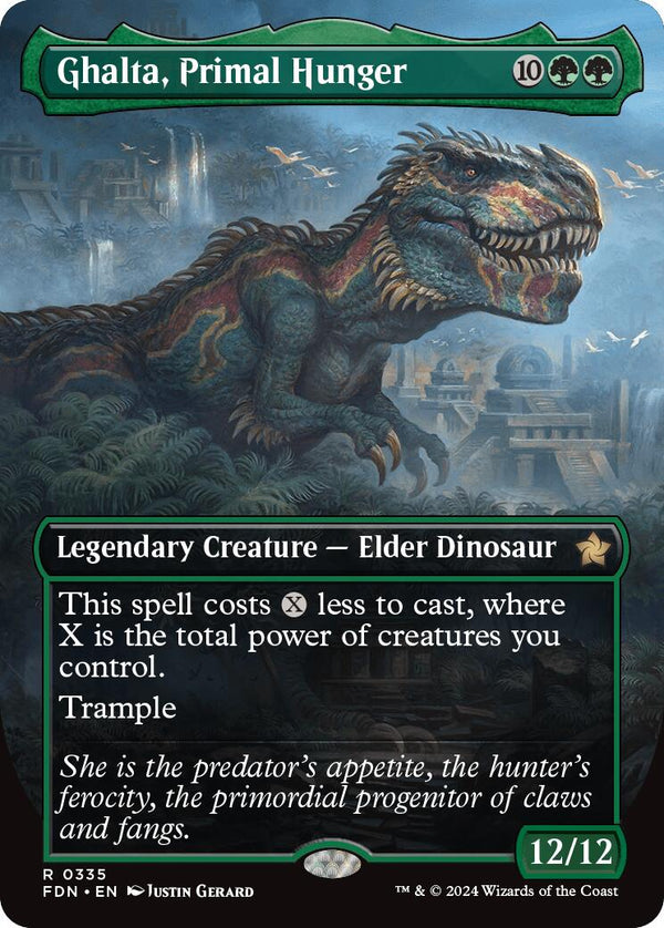 Ghalta, Primal Hunger (Borderless) [FDN - 335] - Cartes Sportives Rive Sud