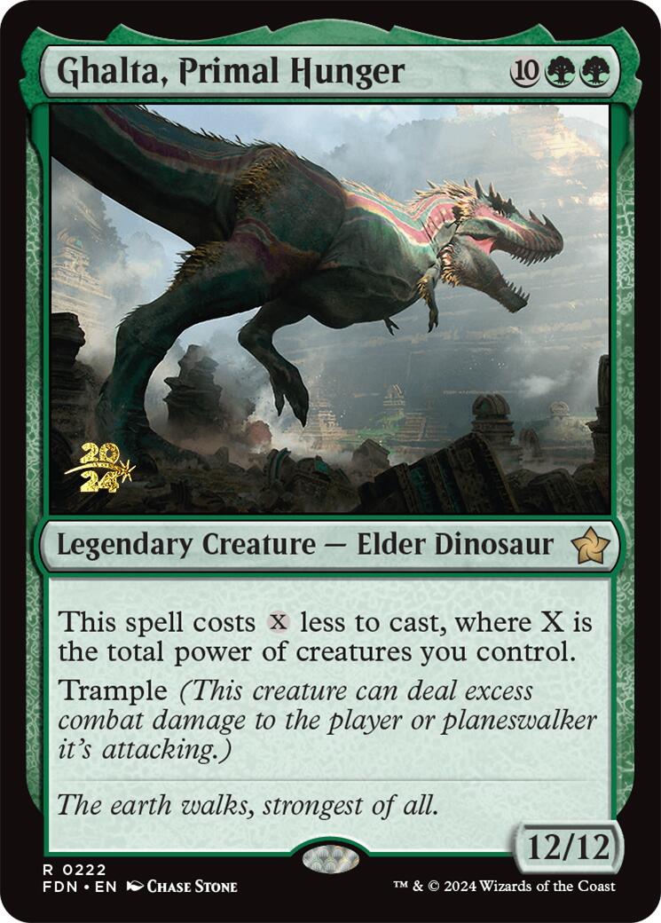 Ghalta, Primal Hunger (FDN) [PRE - 222] - Cartes Sportives Rive Sud