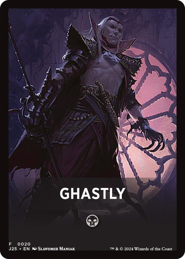 Ghastly Theme Card [J25 - 20] - Cartes Sportives Rive Sud