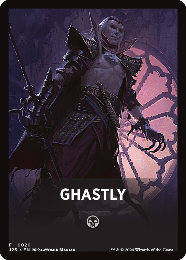 Ghastly Theme Card [J25 - 20] - Cartes Sportives Rive Sud