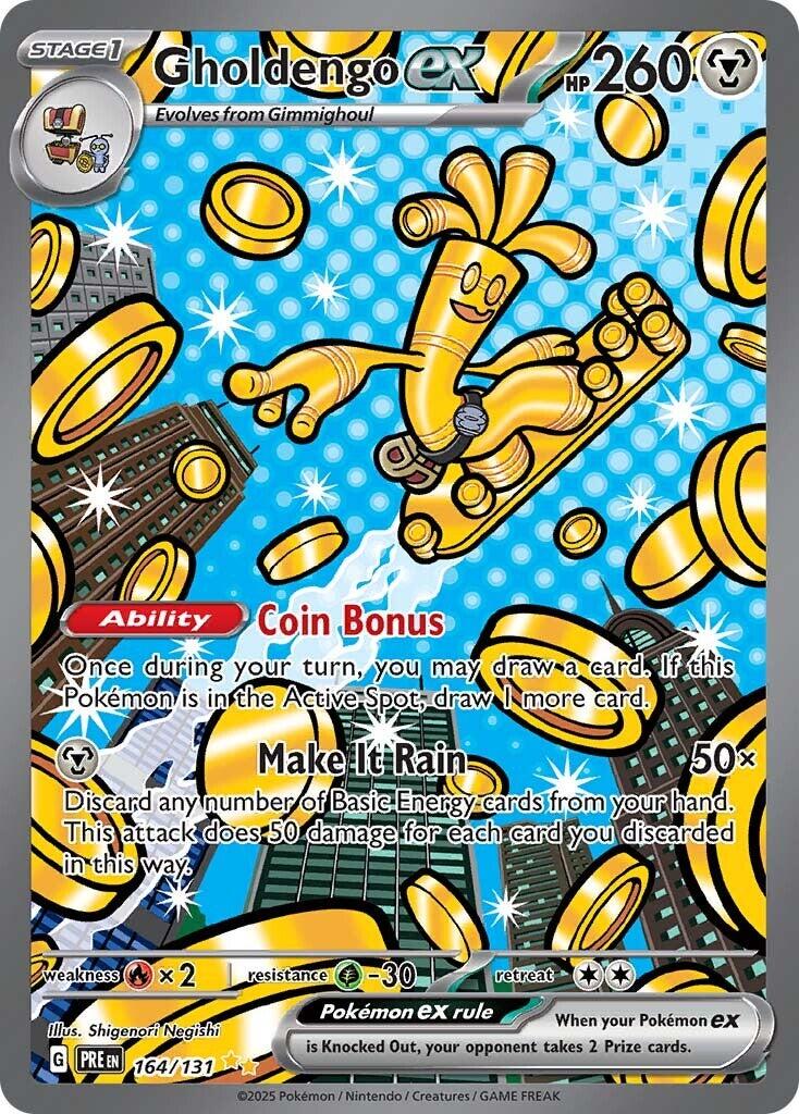 Gholdengo ex [PRE - 164/131] - Cartes Sportives Rive Sud