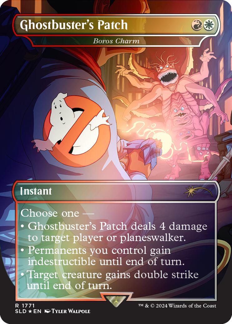 Ghostbuster's Patch - Boros Charm (Rainbow Foil) [SLD - 1771] - Cartes Sportives Rive Sud