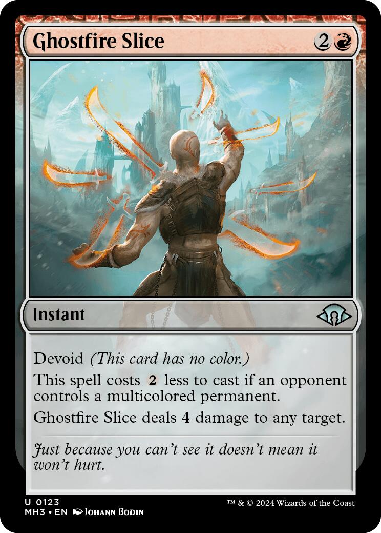 Ghostfire Slice [MH3 - 123] - Cartes Sportives Rive Sud