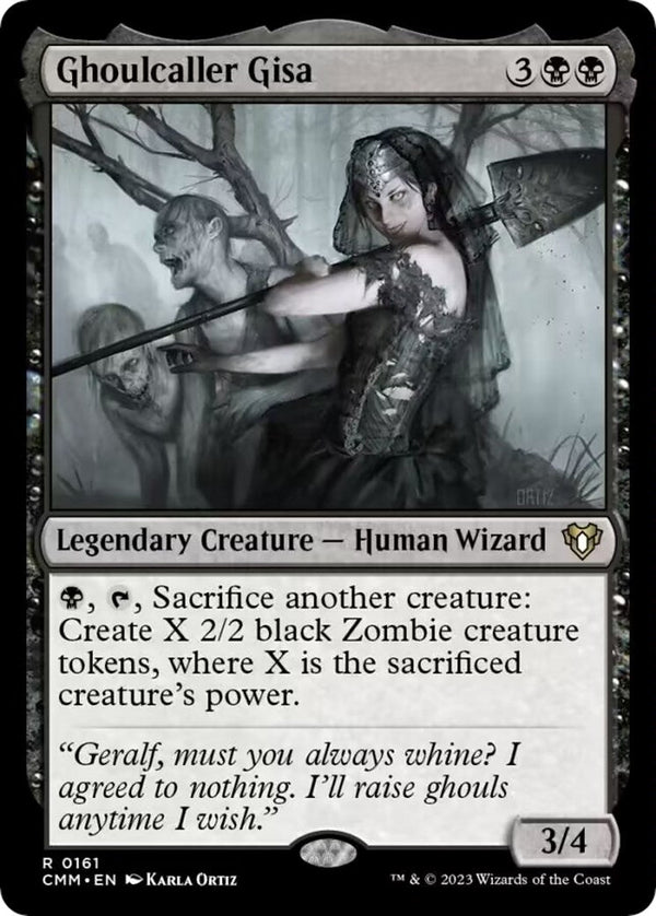 Ghoulcaller Gisa [CMM - 161] - Cartes Sportives Rive Sud