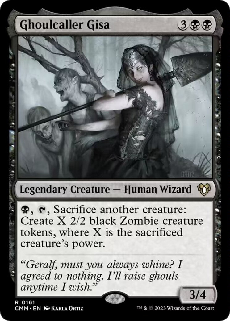 Ghoulcaller Gisa [CMM - 161] - Cartes Sportives Rive Sud