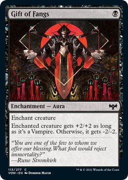 Gift of Fangs [VOW - 113] - Cartes Sportives Rive Sud