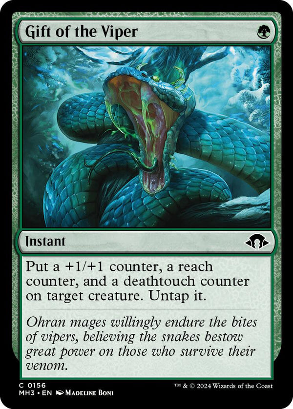 Gift of the Viper [MH3 - 156] - Cartes Sportives Rive Sud