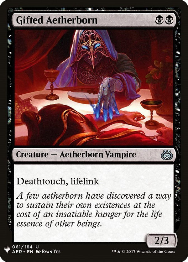 Gifted Aetherborn [LIST - 61] - Cartes Sportives Rive Sud