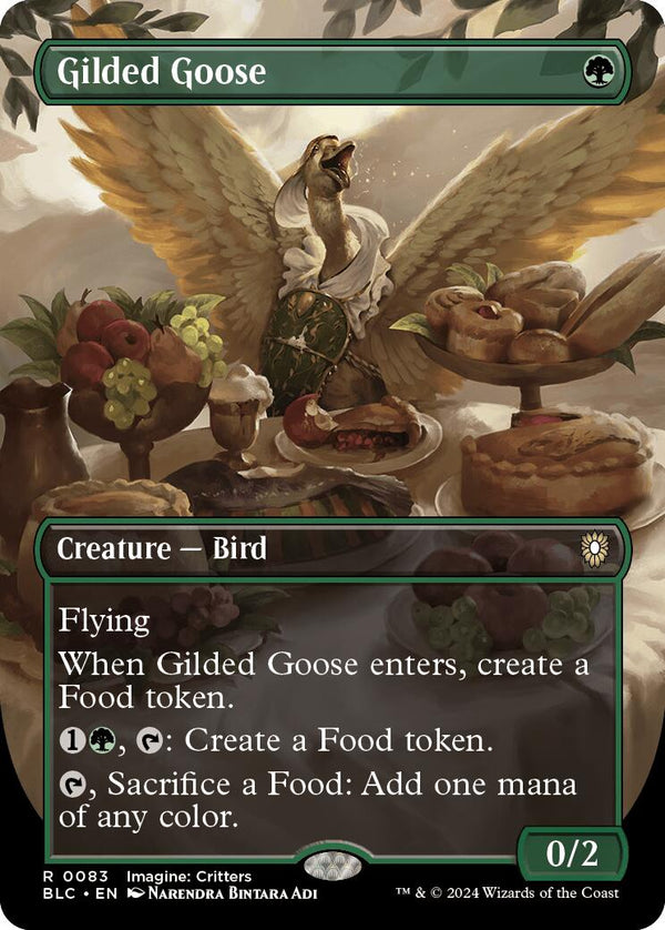 Gilded Goose (Borderless) [BLC - 83] - Cartes Sportives Rive Sud