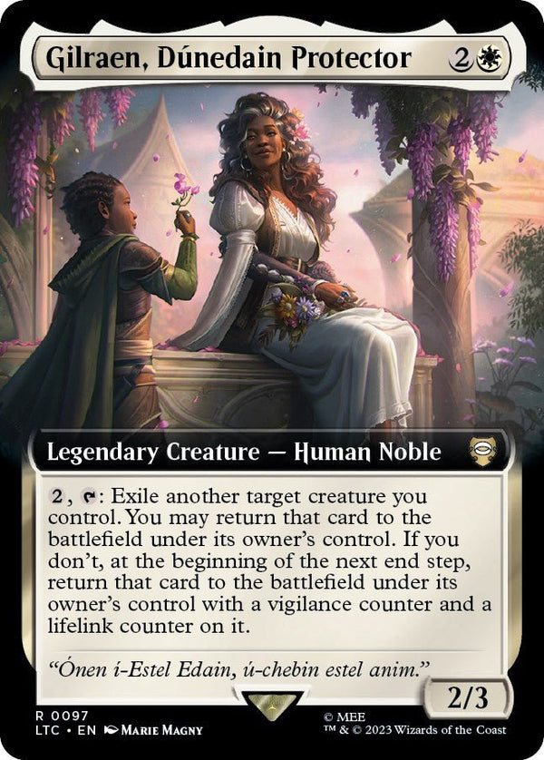 Gilraen, Dunedain Protector (Extended Art) [LTC - 97] - Cartes Sportives Rive Sud