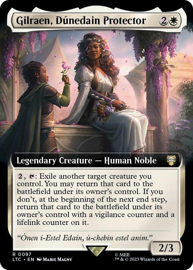 Gilraen, Dunedain Protector (Extended Art) [LTC - 97] - Cartes Sportives Rive Sud
