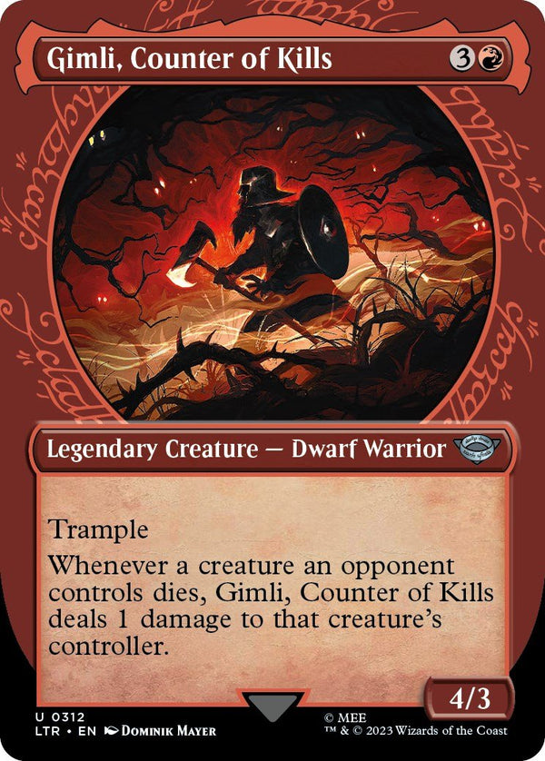 Gimli, Counter of Kills (Showcase) [LTR - 312] - Cartes Sportives Rive Sud