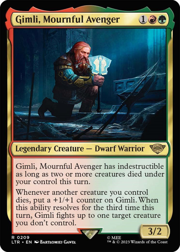 Gimli, Mournful Avenger [LTR - 209] - Cartes Sportives Rive Sud