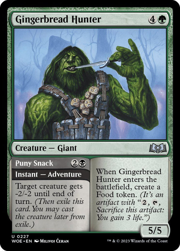 Gingerbread Hunter [WOE - 227] - Cartes Sportives Rive Sud