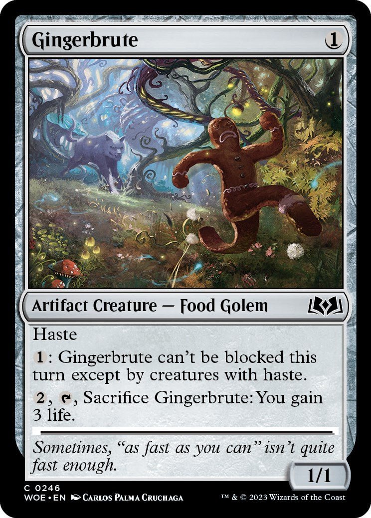 Gingerbrute [WOE - 246] - Cartes Sportives Rive Sud