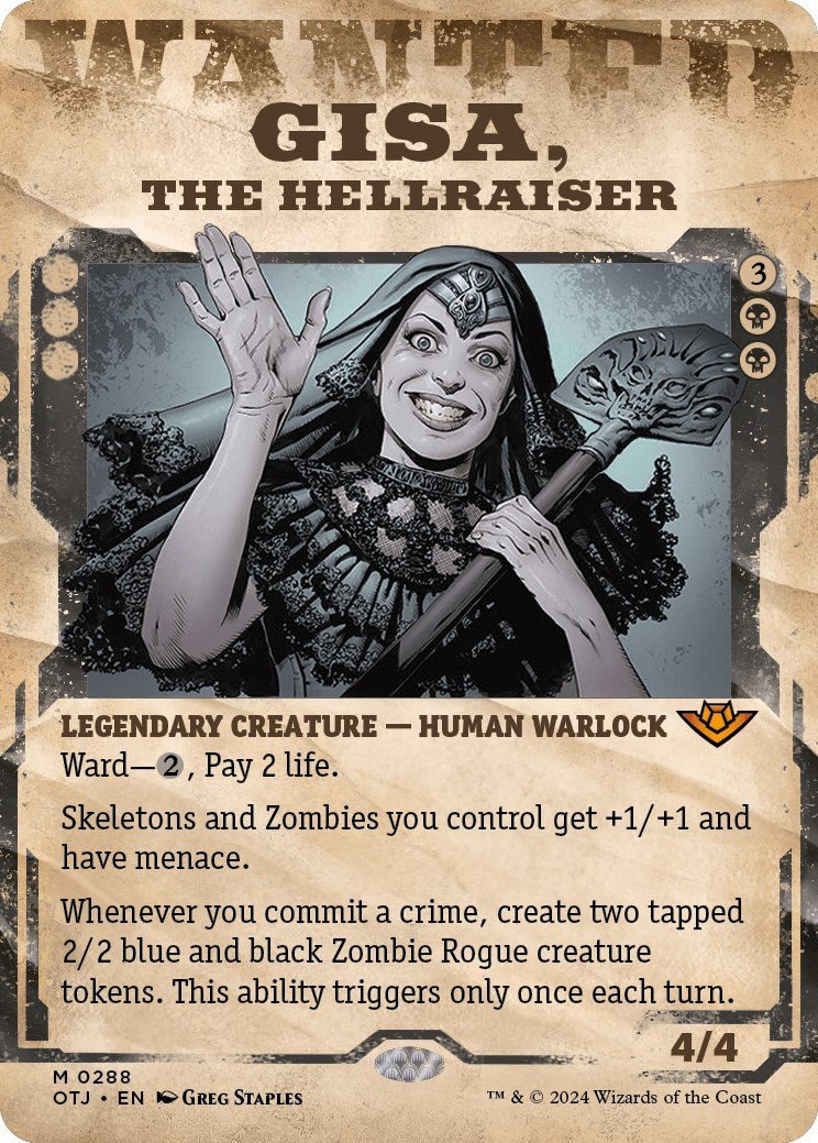 Gisa, the Hellraiser (Showcase) [OTJ - 288] - Cartes Sportives Rive Sud