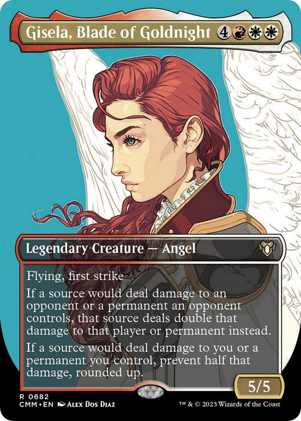 Gisela, Blade of Goldnight (Borderless) [CMM - 682] - Cartes Sportives Rive Sud