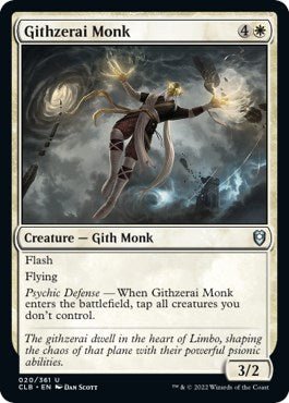 Githzerai Monk [CLB - 20] - Cartes Sportives Rive Sud
