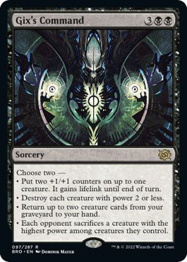 Gix's Command [BRO - 97] - Cartes Sportives Rive Sud