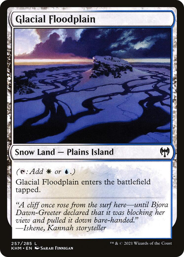 Glacial Floodplain [KHM - 257] - Cartes Sportives Rive Sud
