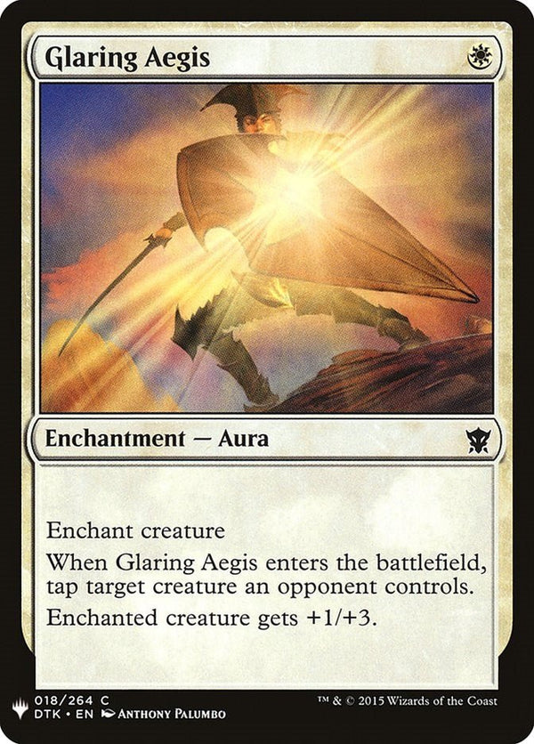 Glaring Aegis [LIST - 18] - Cartes Sportives Rive Sud