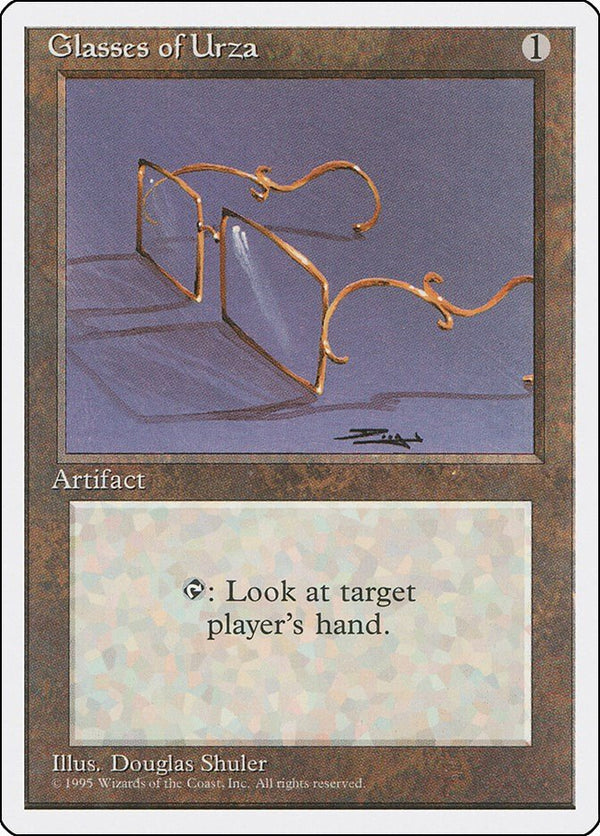 Glasses of Urza [4ED - N/A] - Cartes Sportives Rive Sud